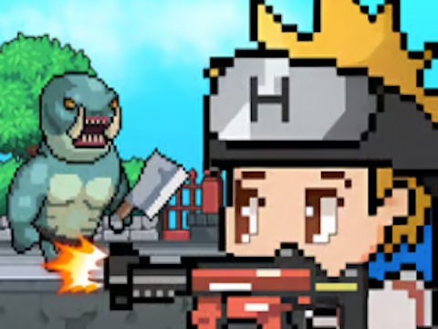 Trò chơi Mecha Bắn Pixel RPG  trực tuyến