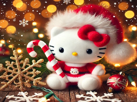Trò chơi Câu đố Giáng sinh Hello Kitty  trực tuyến
