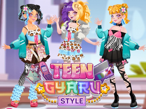 Trò chơi Phong cách Gyaru tuổi teen  trực tuyến