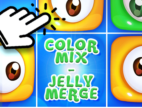 Trò chơi Phối Màu - Jelly Merge  trực tuyến