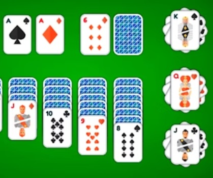 Trò chơi Klondike Solitaire 4 bộ đồ  trực tuyến