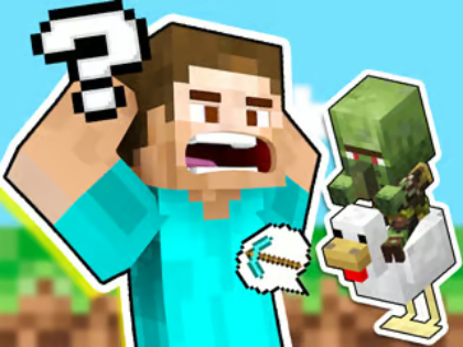 Trò chơi Câu đố dành cho trẻ em: Đoán giọng nói Minecraft  trực tuyến