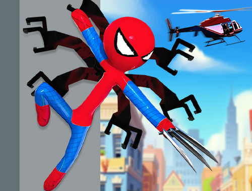 Trò chơi Trận chiến ở công viên giải trí Spiderlox  trực tuyến