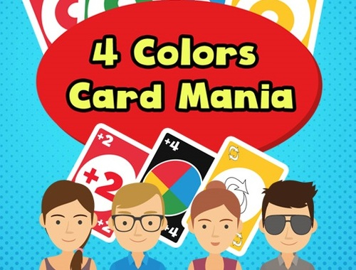 Trò chơi Thẻ 4 màu Mania  trực tuyến