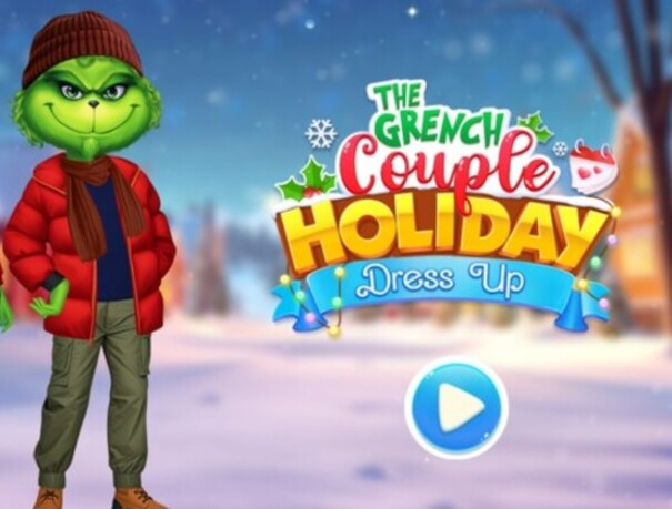 Trò chơi Trang phục kỳ nghỉ của cặp đôi Grinch  trực tuyến