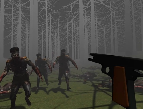 Trò chơi Zombie trong rừng  trực tuyến