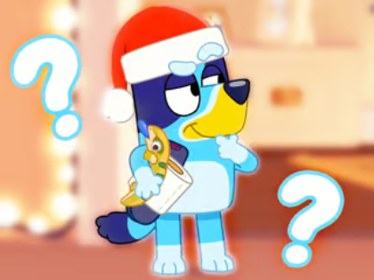 Trò chơi Câu đố dành cho trẻ em: Bluey Christmas Fandom  trực tuyến