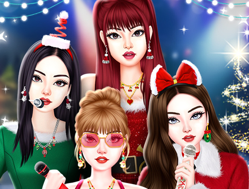 Trò chơi Buổi hòa nhạc Giáng sinh Black Pink  trực tuyến