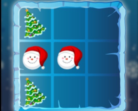 Trò chơi Tic Tac Toe Giáng Sinh  trực tuyến