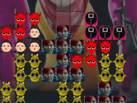 Trò chơi Trò chơi mực X Sprunki Tetris  trực tuyến