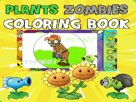 Trò chơi Tô màu Plants vs Zombies  trực tuyến