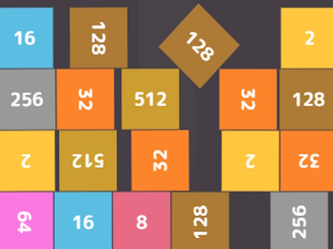 Trò chơi 2048 khối  trực tuyến