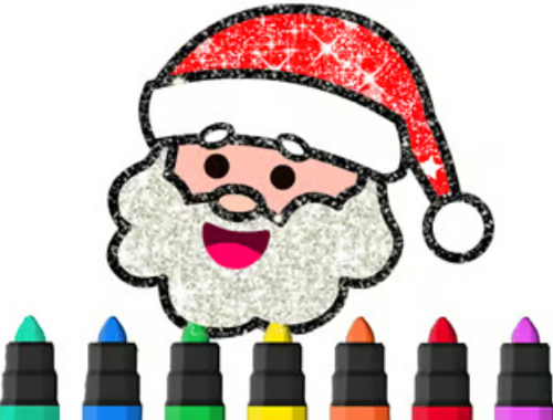 Trò chơi Sách tô màu: Món quà của ông già Noel  trực tuyến