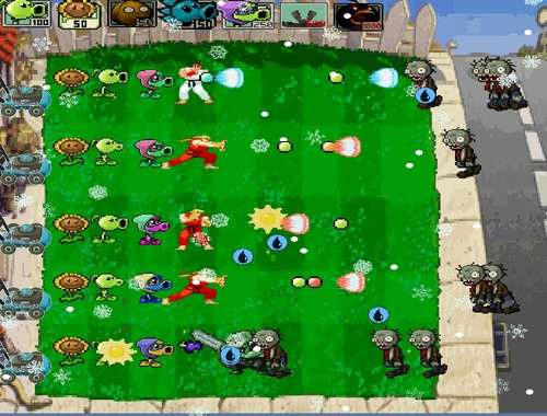 Trò chơi Street Fighter vs Zombie  trực tuyến