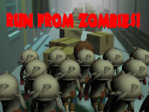 Trò chơi Chạy từ zombie!  trực tuyến