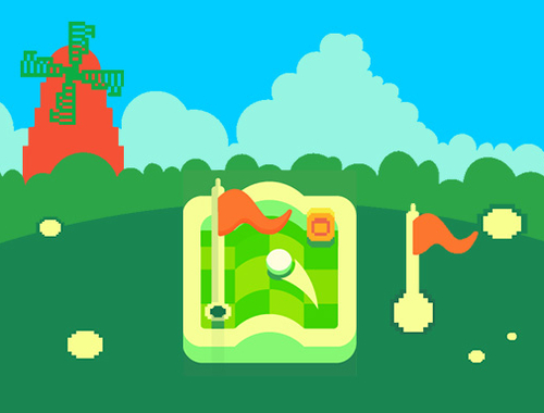 Trò chơi Pixel golf mini  trực tuyến