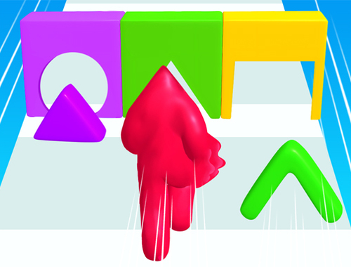 Trò chơi Hình dạng biến đổi Blob Racing  trực tuyến