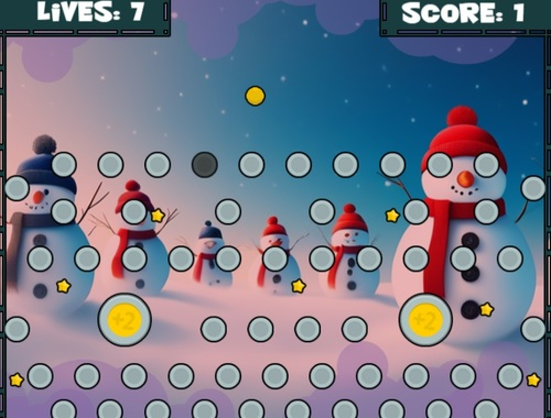 Trò chơi Xmas pachinko trực tuyến