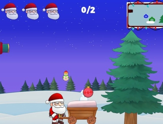Trò chơi Ông già Noel, phép thuật trang trí cây  trực tuyến