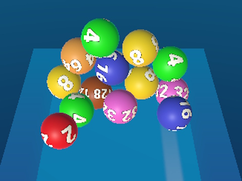 Trò chơi Hợp nhất các quả bóng 2048: bi -a!  trực tuyến