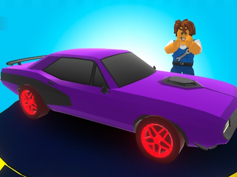 Trò chơi Epic Car Stunt Race OBBY trực tuyến
