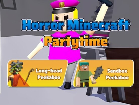 Trò chơi Kinh dị Minecraft Partytime  trực tuyến