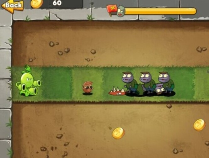 Trò chơi Cây đột biến vs zombie  trực tuyến