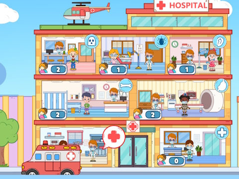 Trò chơi TOCA Avatar: Bệnh viện của tôi  trực tuyến