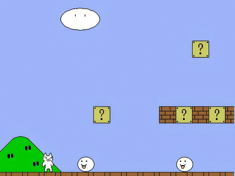 Trò chơi Mèo Mario  trực tuyến