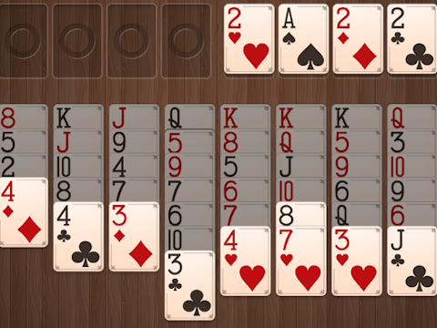 Trò chơi Gỗ Freecell  trực tuyến