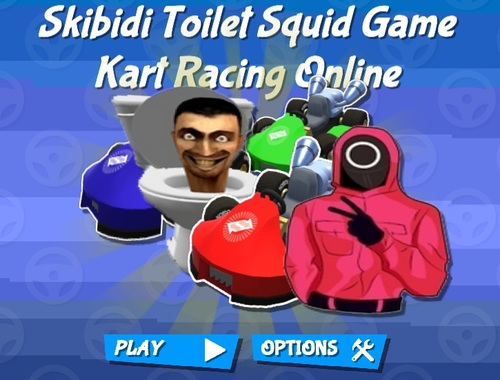 Trò chơi Trò chơi Skibidi Nhà vệ sinh Trò chơi Kart Racing trực tuyến  trực tuyến