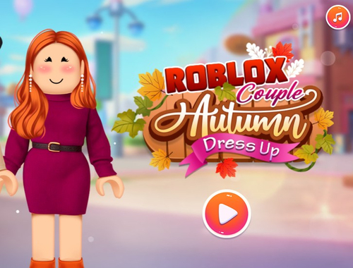Trò chơi ROBLOX Cặp đôi mùa thu mặc quần áo  trực tuyến