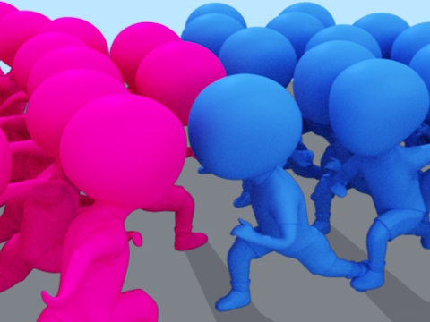 Trò chơi Bá tước Master: Người chạy đám đông 3D  trực tuyến