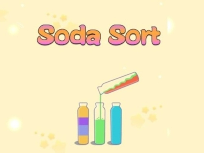 Trò chơi Soda sắp xếp  trực tuyến