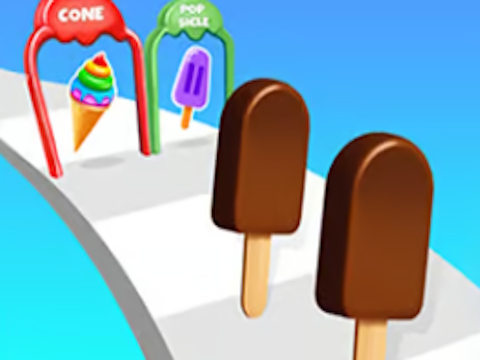 Trò chơi Ice Cream Stack Runner trực tuyến