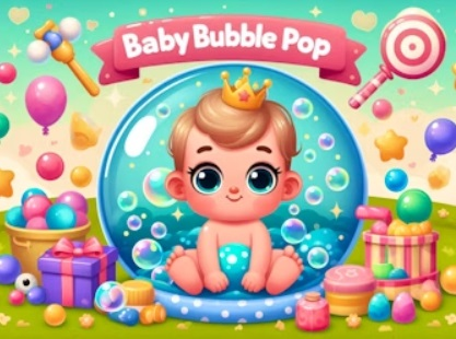 Trò chơi Baby bong bóng pop  trực tuyến