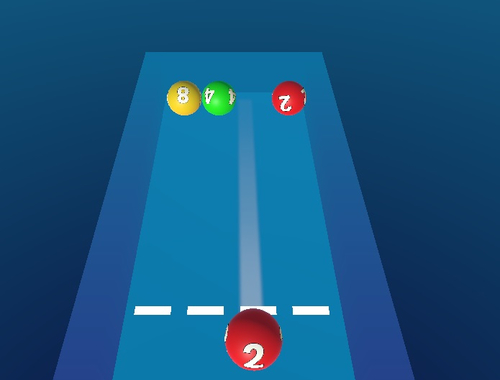 Trò chơi Hợp nhất các quả bóng 2048 bi -a!  trực tuyến