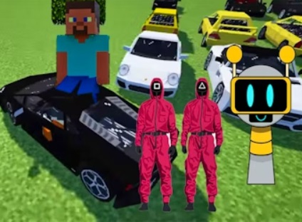 Trò chơi Minecraft Squid Sprunki Drift nhiều người chơi  trực tuyến