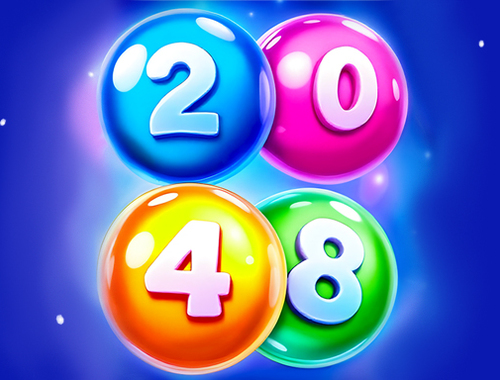Trò chơi 2048 Bóng khớp  trực tuyến