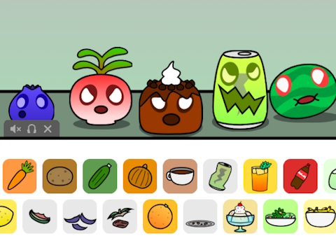 Trò chơi Incrediblobs v1: Giờ ăn trưa!  trực tuyến