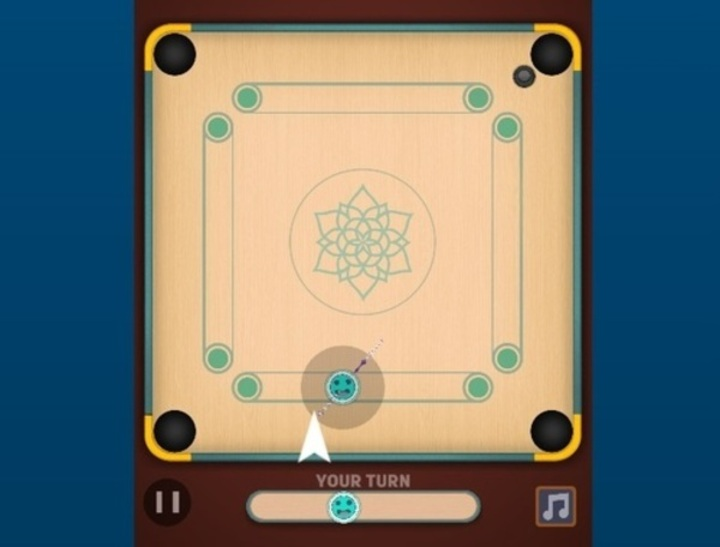 Trò chơi Carrom vội vàng  trực tuyến