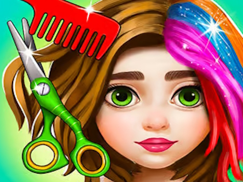 Trò chơi Salon tóc & cô gái ăn mặc  trực tuyến