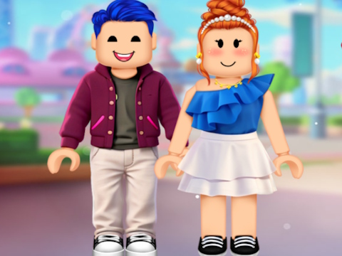 Trò chơi ROBLOX Cặp đôi ăn mặc  trực tuyến