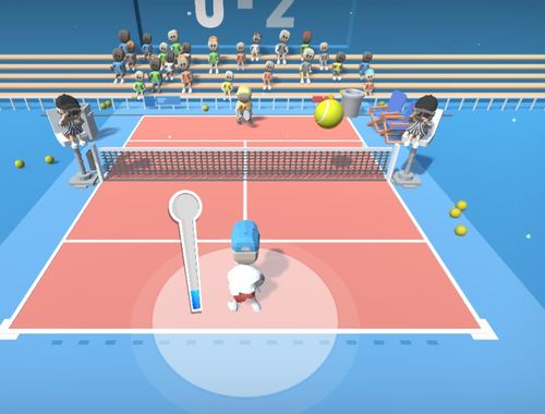 Trò chơi Tennis đụng độ  trực tuyến