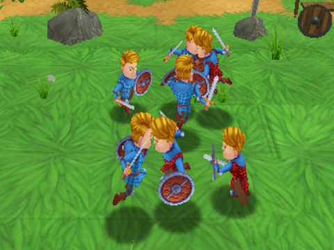 Trò chơi Kingdom Battle Fortnight 3D  trực tuyến