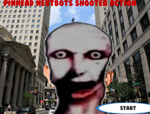Trò chơi Pinhead NextBots Shooter hành động  trực tuyến