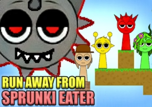 Trò chơi Chạy trốn khỏi Sprunki Eater  trực tuyến