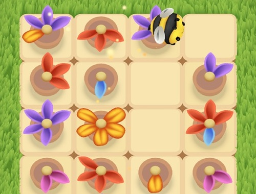 Trò chơi Bloom Sắp xếp 2: Câu đố ong  trực tuyến