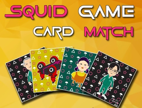 Trò chơi Thẻ bộ nhớ trò chơi Squid  trực tuyến