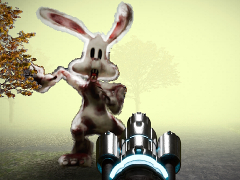 Trò chơi Zombie Phục sinh thỏ  trực tuyến